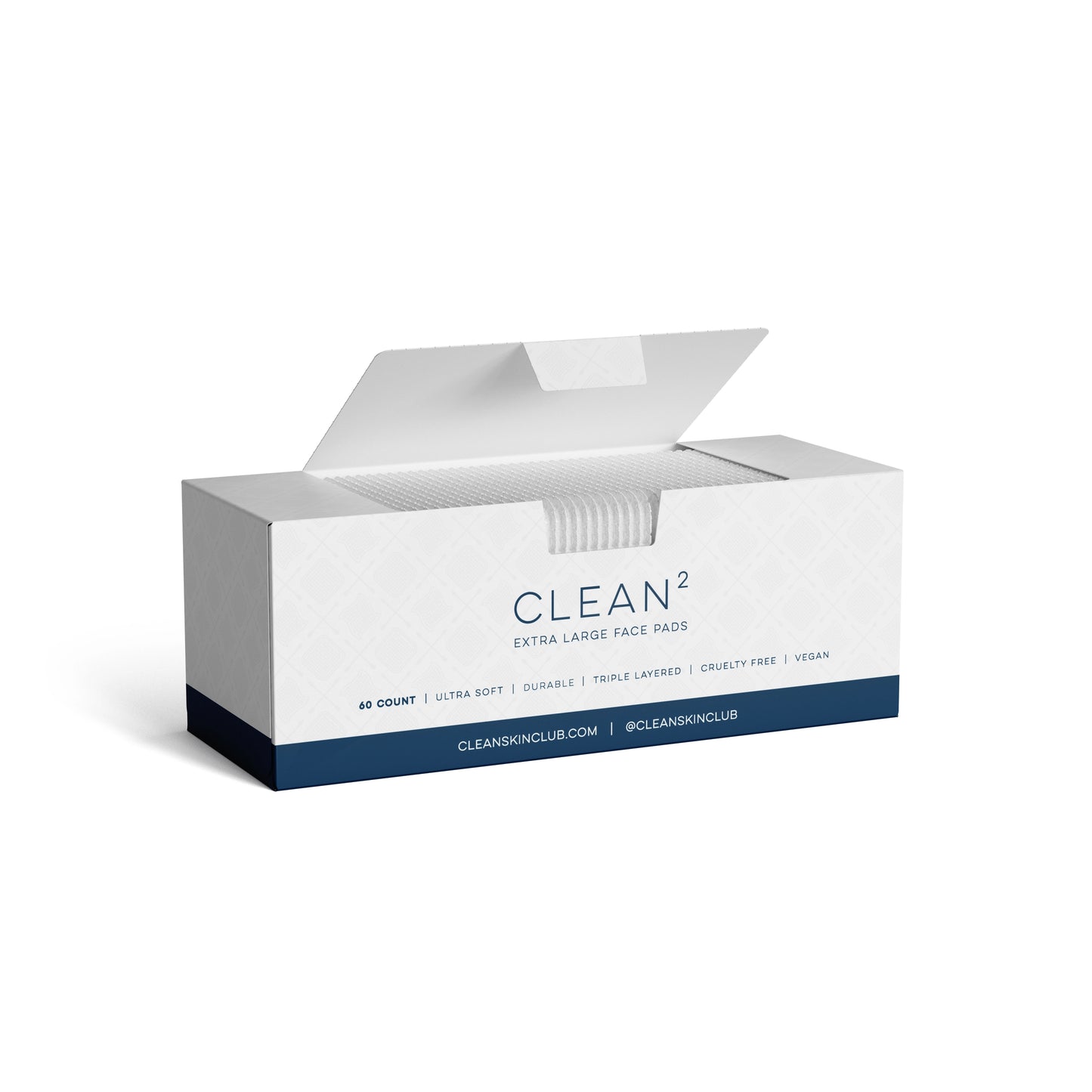 Clean Skin Club Clean² Face Pads (60 count) - Freeze Co Beauty