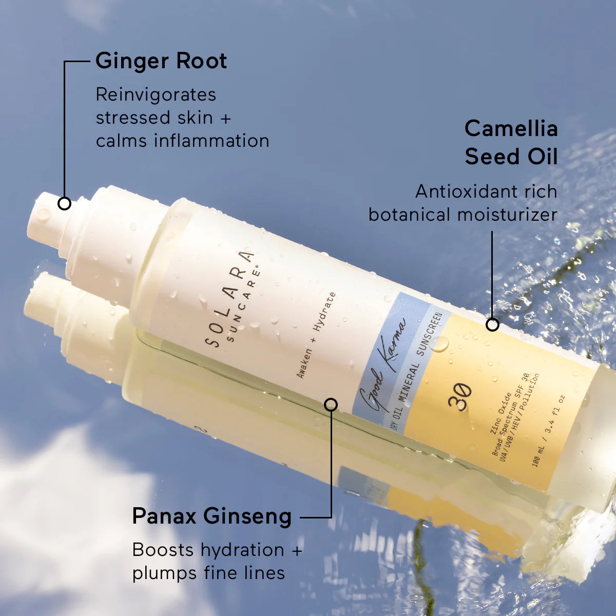 Solara Suncare Good Karma Dry Oil Mineral, SPF 30