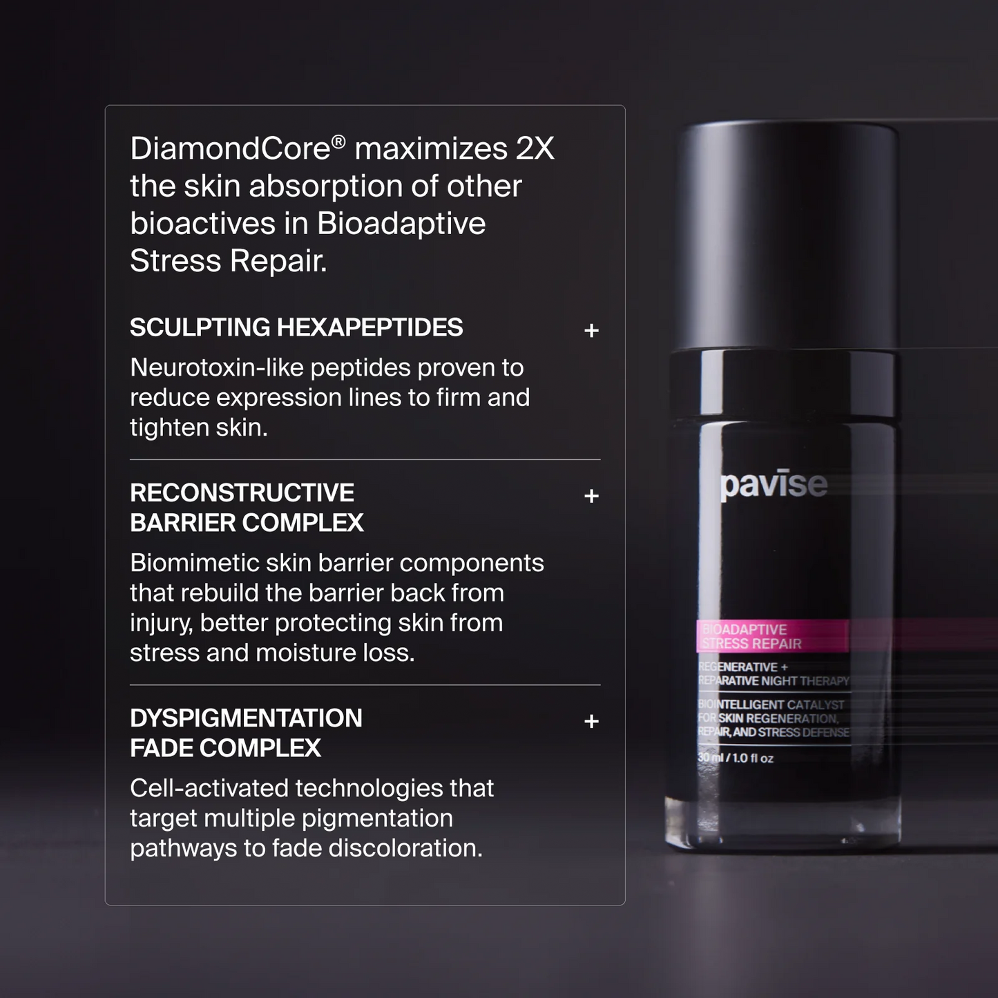Pavise Bioadaptive Stress Repair Refill - Freeze Co Beauty