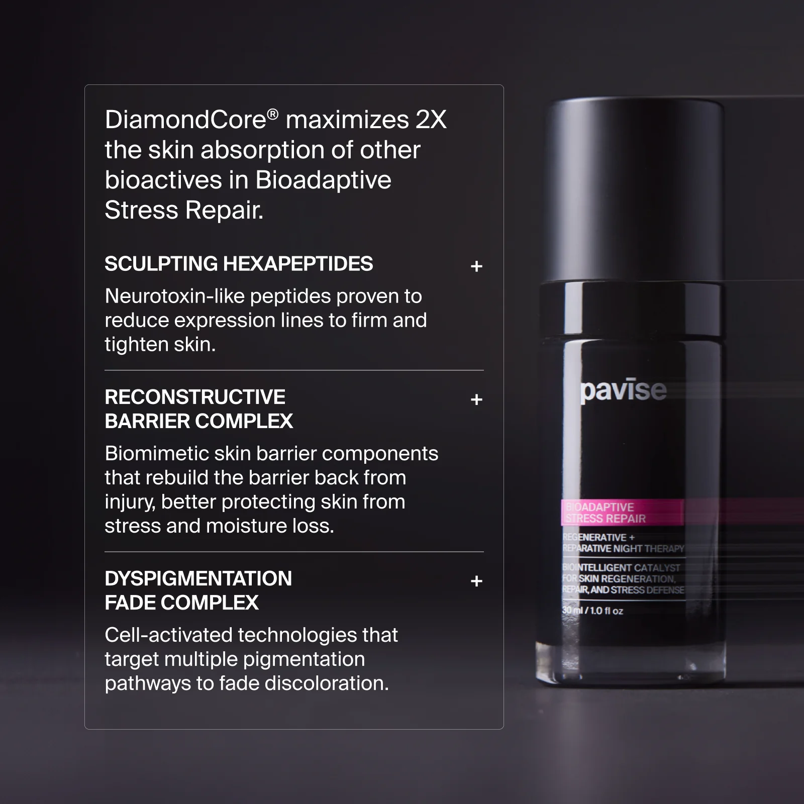 Pavise Bioadaptive Stress Repair Refill - Freeze Co Beauty