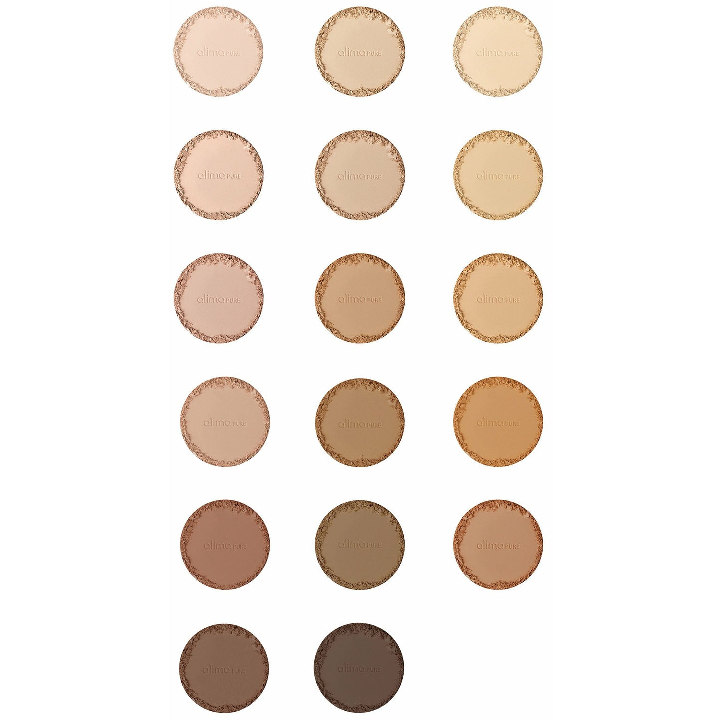 Alima Pure Pressed Foundation With Rosehip Antioxidant Complex - Freeze Co Beauty