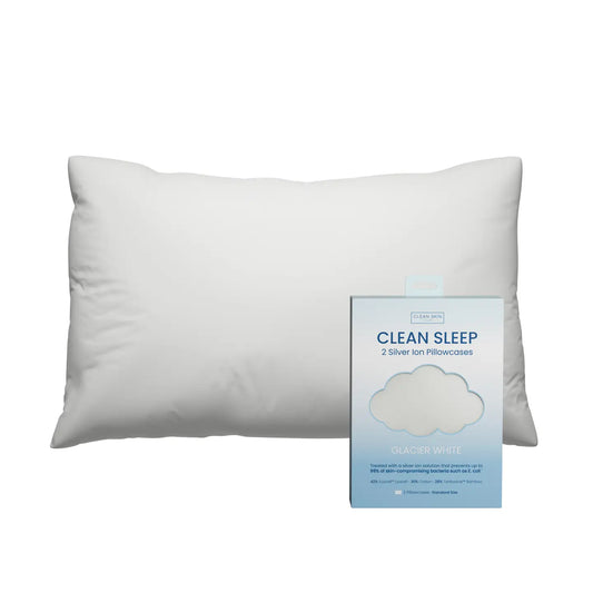 Clean Skin Club Clean Sleep Silver Ion Pillowcase - Freeze Co Beauty