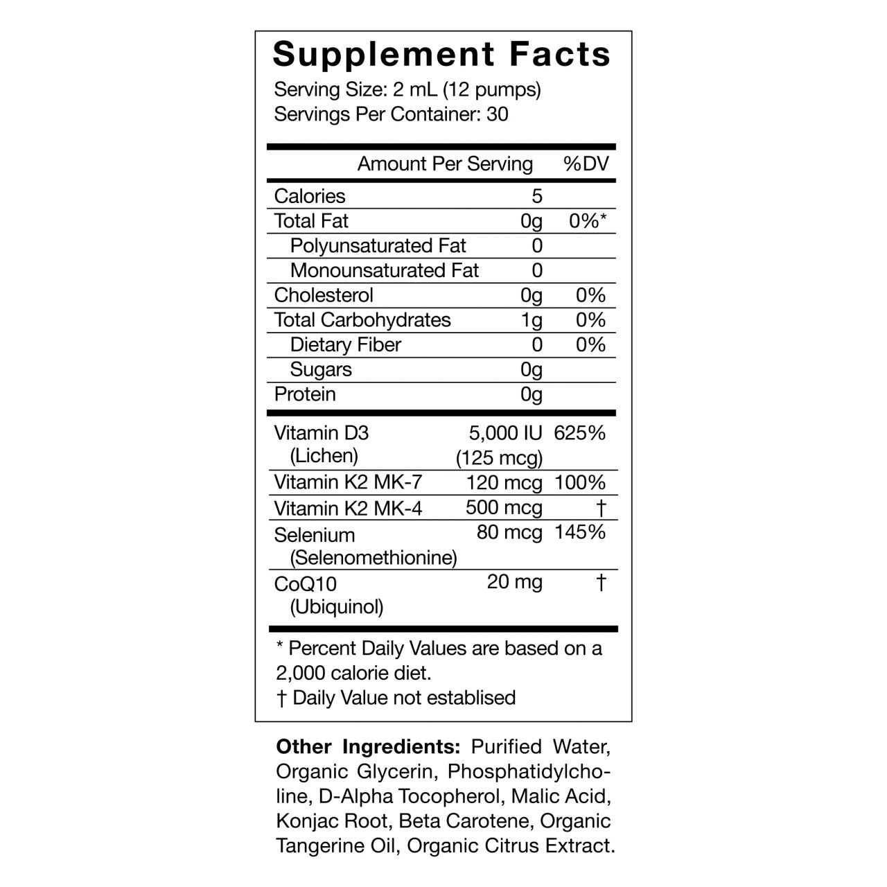 Cymbiotika Vitamin D3 + K2 + CoQ10 - Freeze Co Beauty