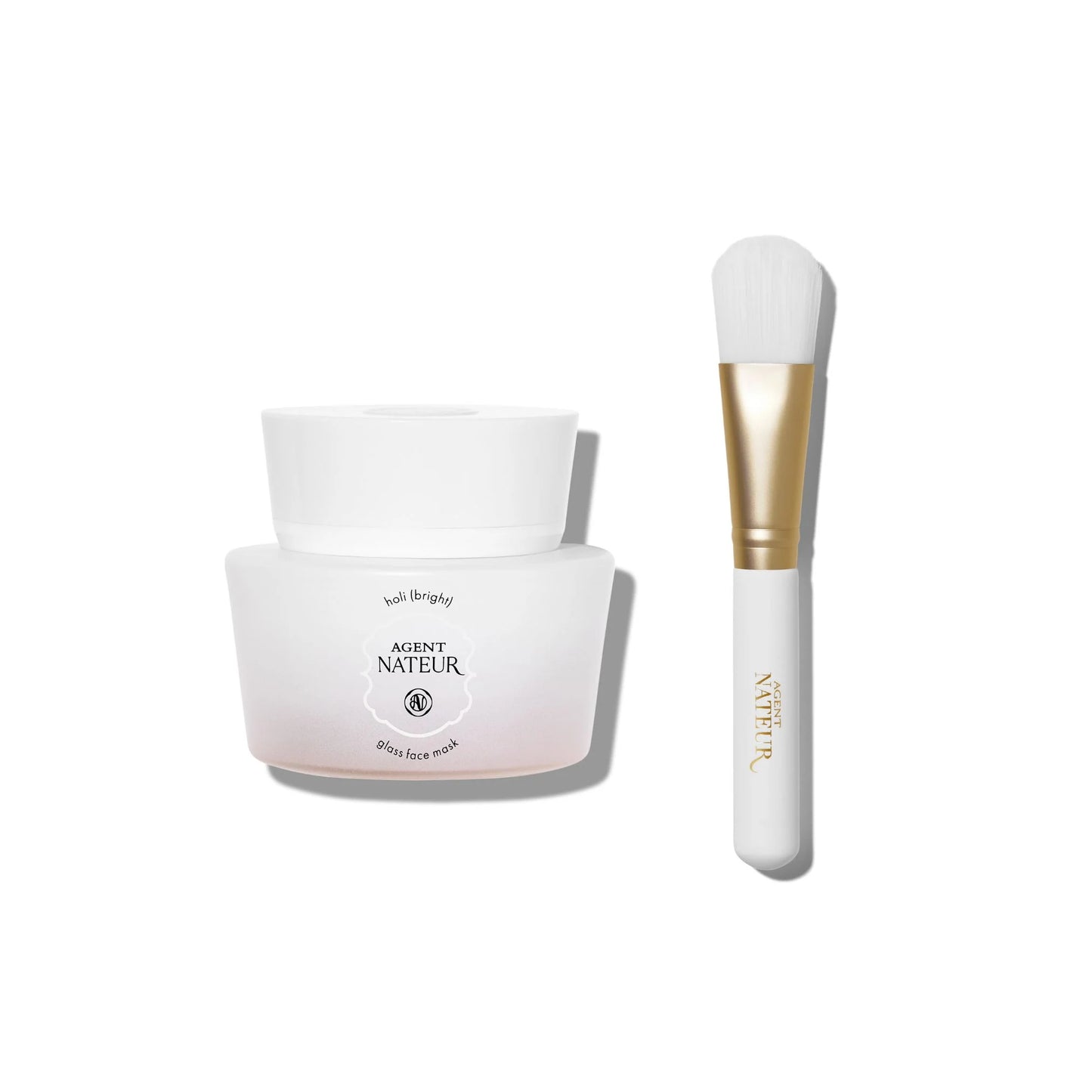 Agent Nateur Holi(Bright) Resurface Glass Face Mask w/ Brush ($115 value)