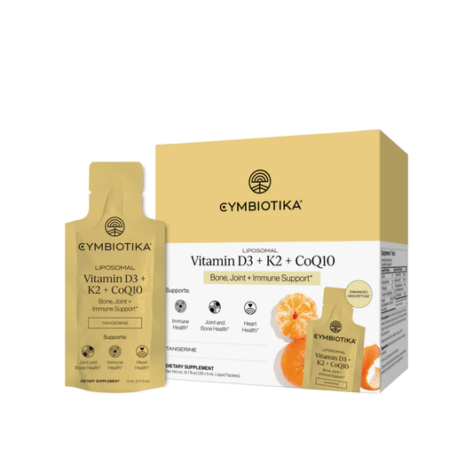 Cymbiotika Liposomal Vitamin D3 + K2 + CoQ10 - Freeze Co Beauty