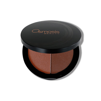 Osmosis Beauty Beach Glow Bronzer w/ FREE  Dome Powder Brush