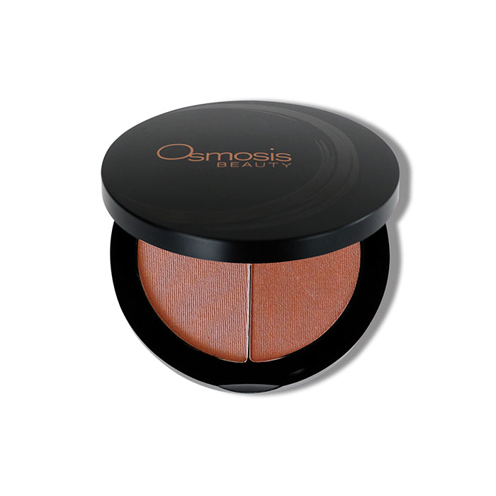 Osmosis Beauty Beach Glow Bronzer w/ FREE  Dome Powder Brush