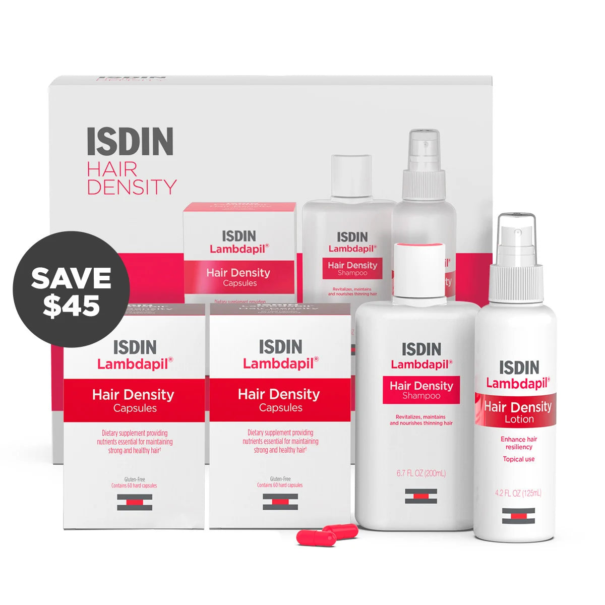 ISDIN Lambdapil Hair Density Kit ($235 value)