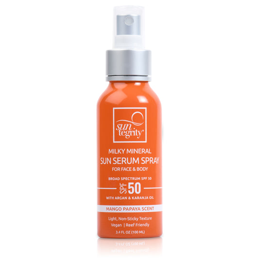 Suntegrity Milky Mineral Sun Serum Spray, Broad Spectrum SPF 50