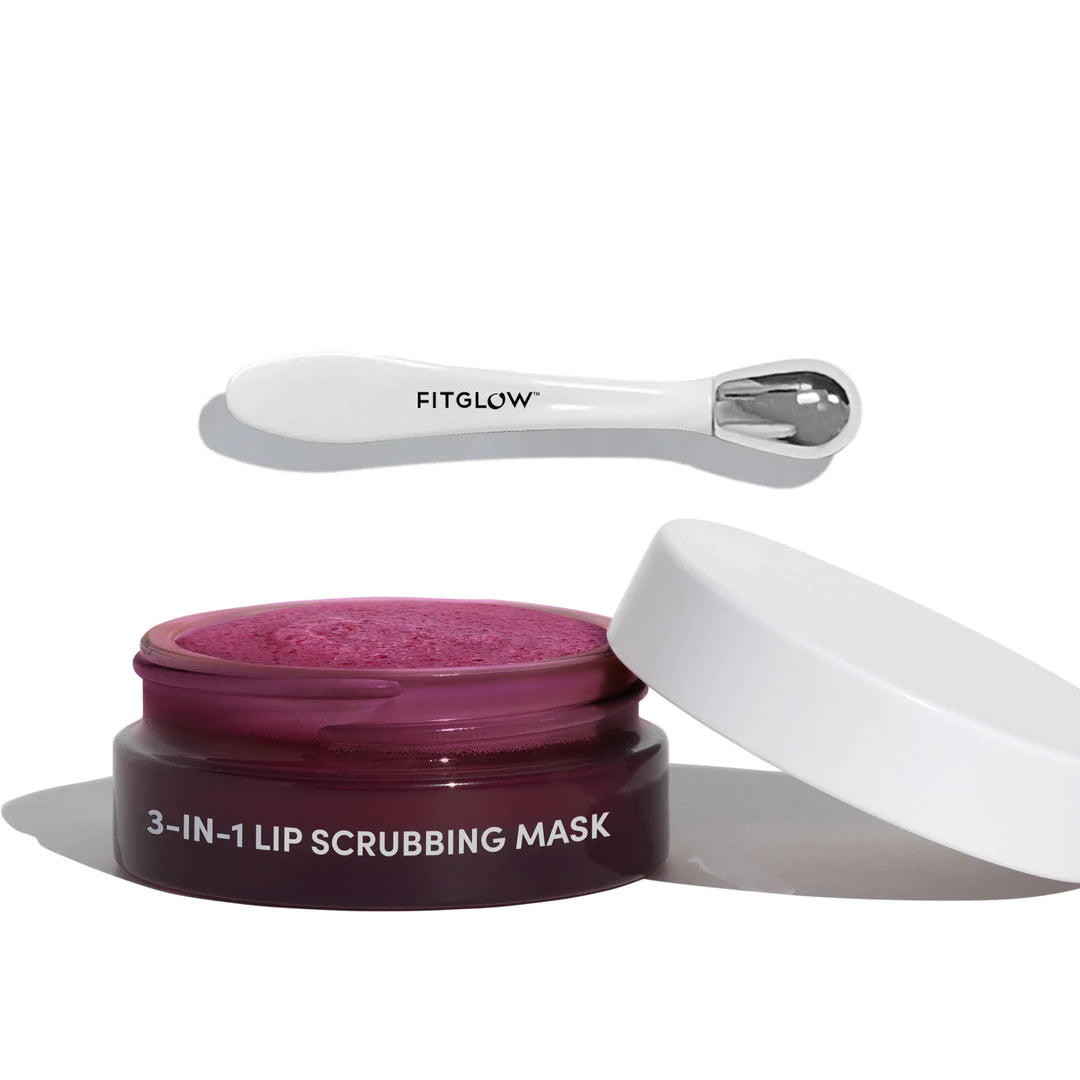 Fitglow Beauty 3-in-1  Lip Scrubbing Mask